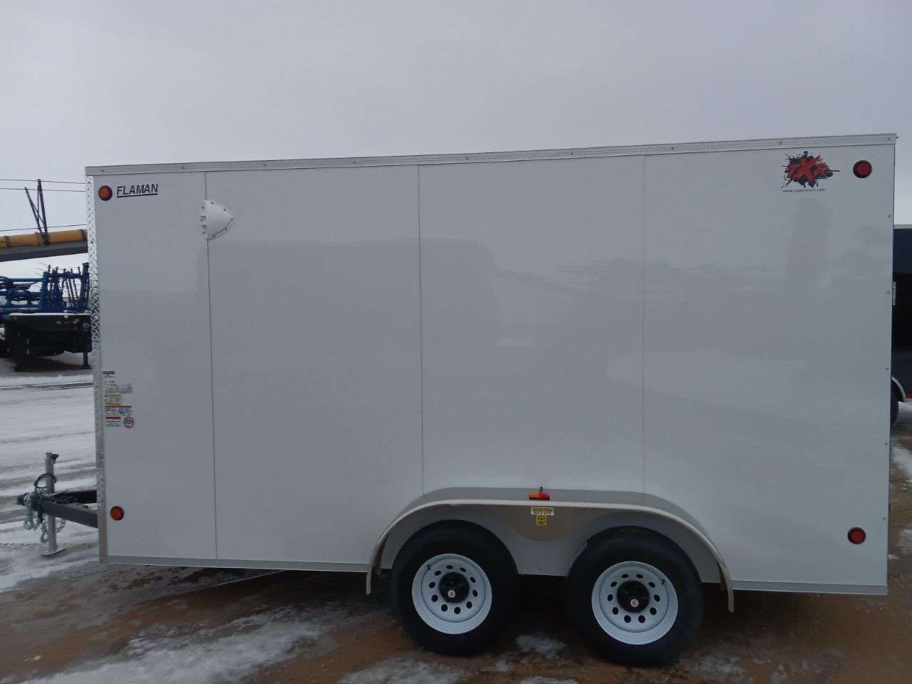 2025 CJay TXR 7' x 14' + V-Nose Cargo