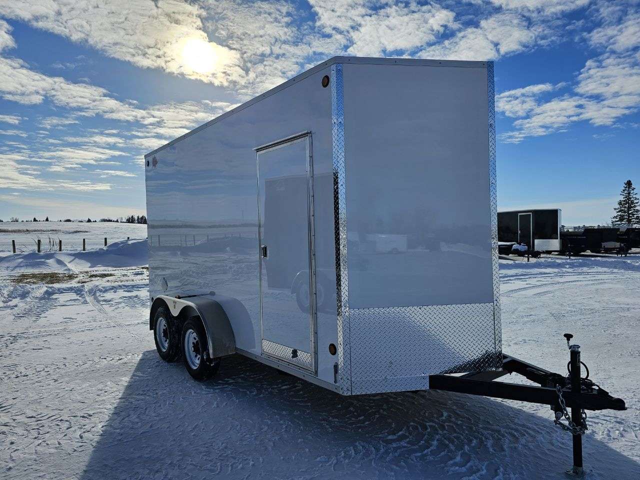 2025 CJay TXR 7' x 14' + V-Nose Cargo