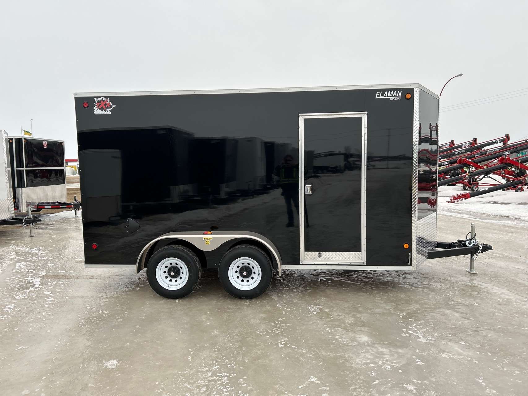 2025 CJay TXR 7' x 14' + V-Nose Cargo