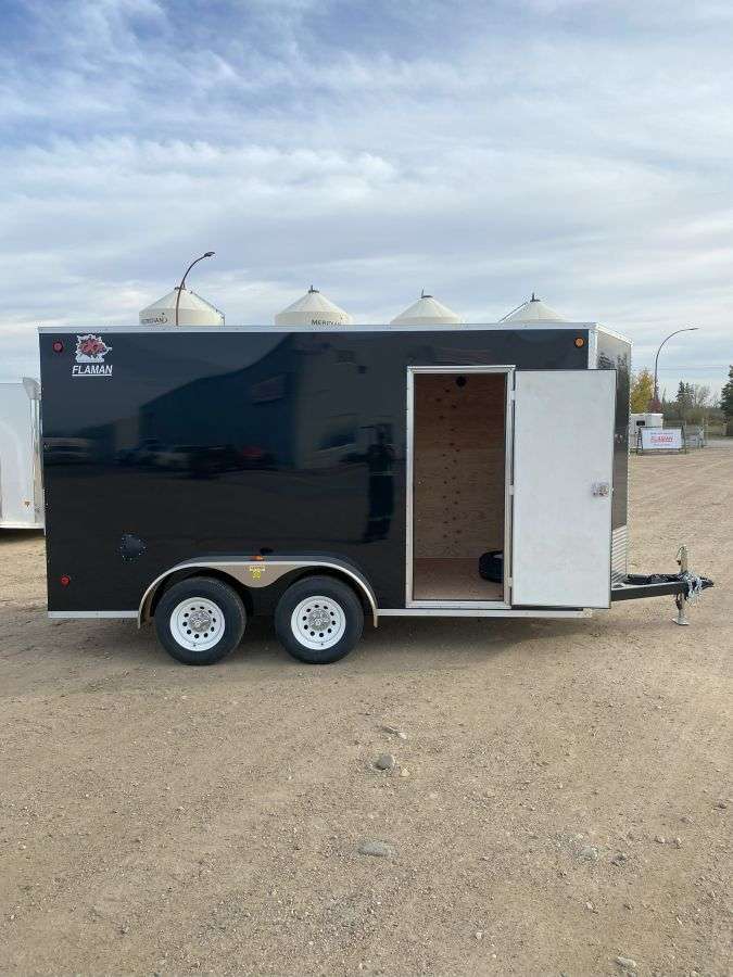 2025 CJay TXR 7' x 14' + V-Nose Cargo Trailer