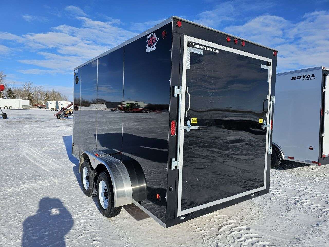 2025 CJay TXR 7' x 14' + V-Nose Cargo Trailer