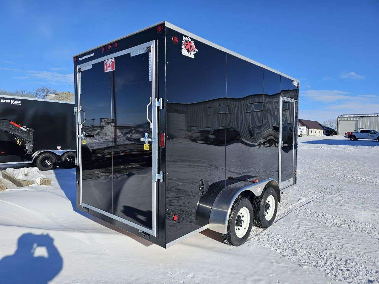 2025 CJay TXR 7' x 14' + V-Nose Cargo Trailer