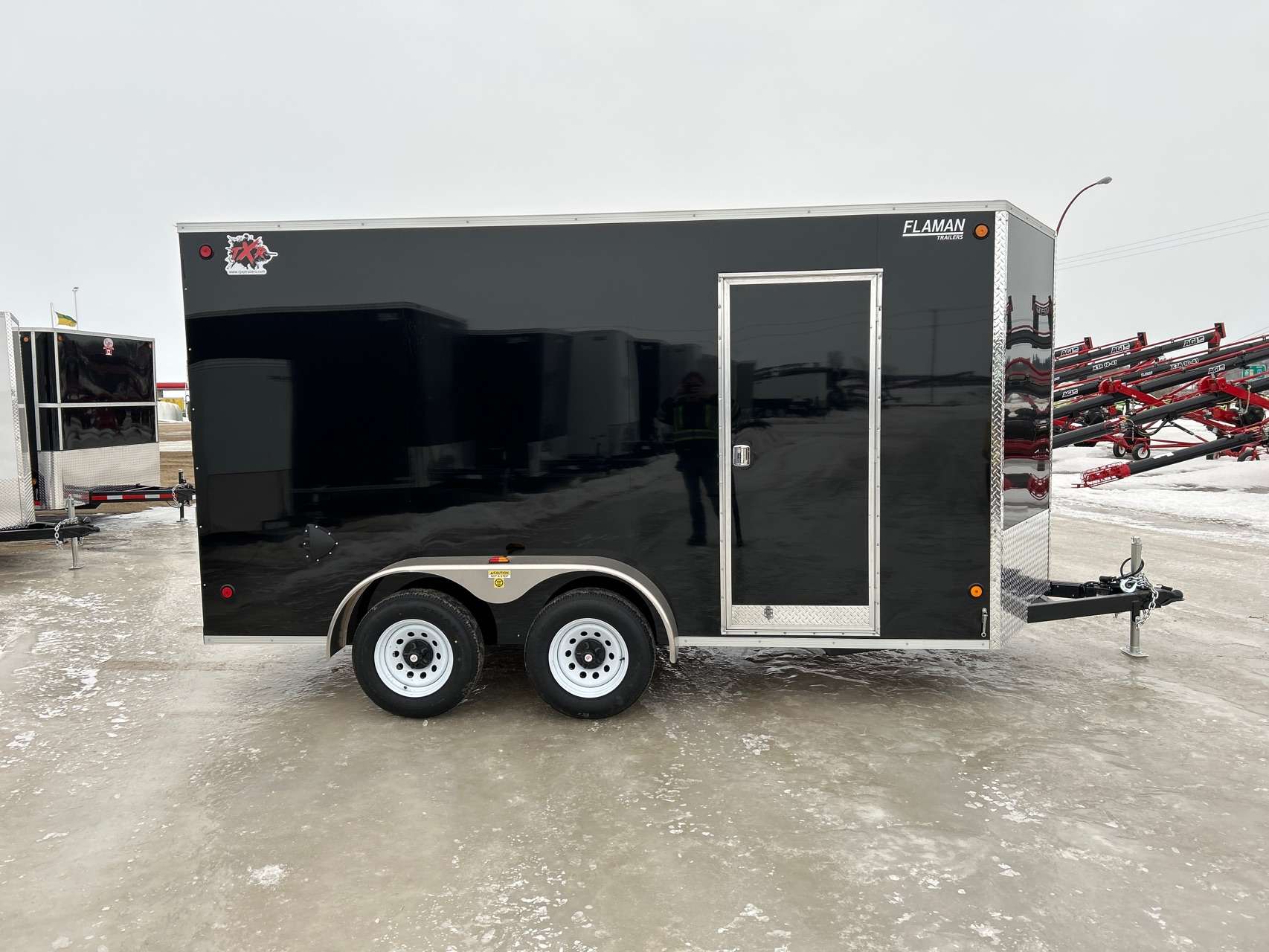 2025 CJay TXR 7' x 14' + V-Nose Cargo Trailer