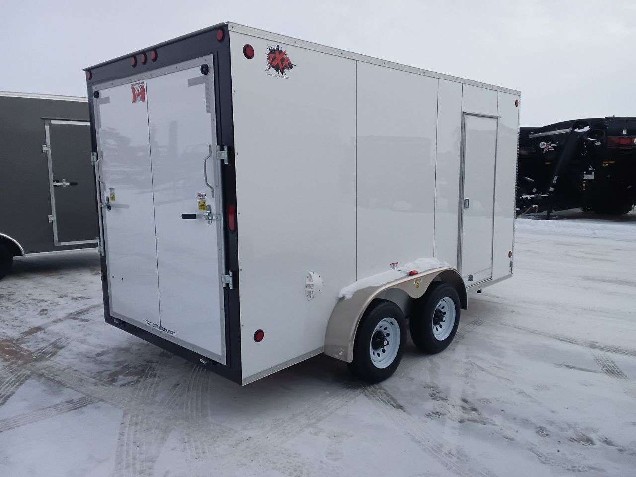 2025 CJay TXR 7' x 14' + V-Nose Cargo Trailer