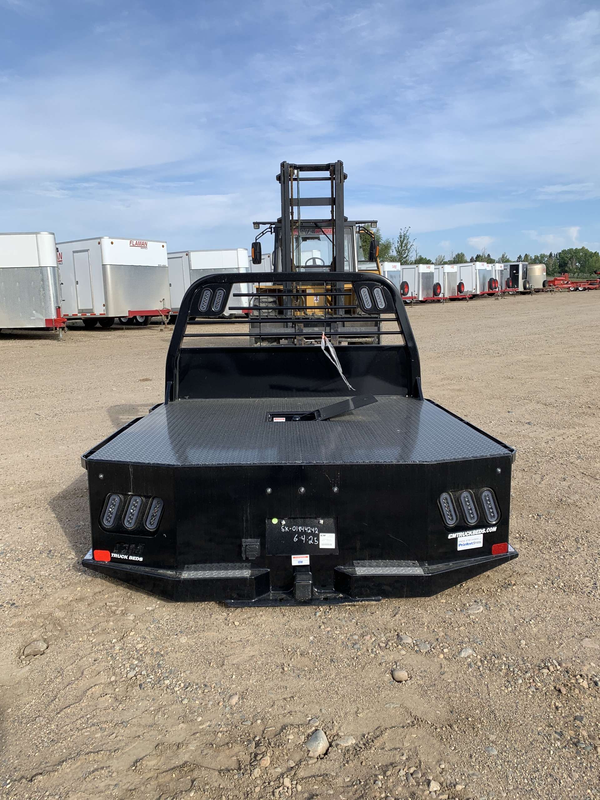 2025 CM Truck Beds 7' Steel Utility Truck Deck Trailer