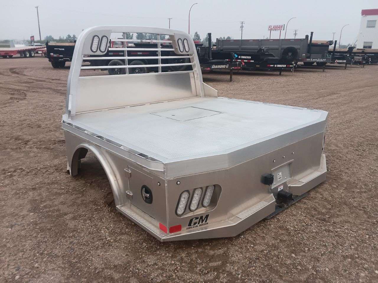 2025 CM Truck Beds Aluminum 7' Skirted Truck Deck