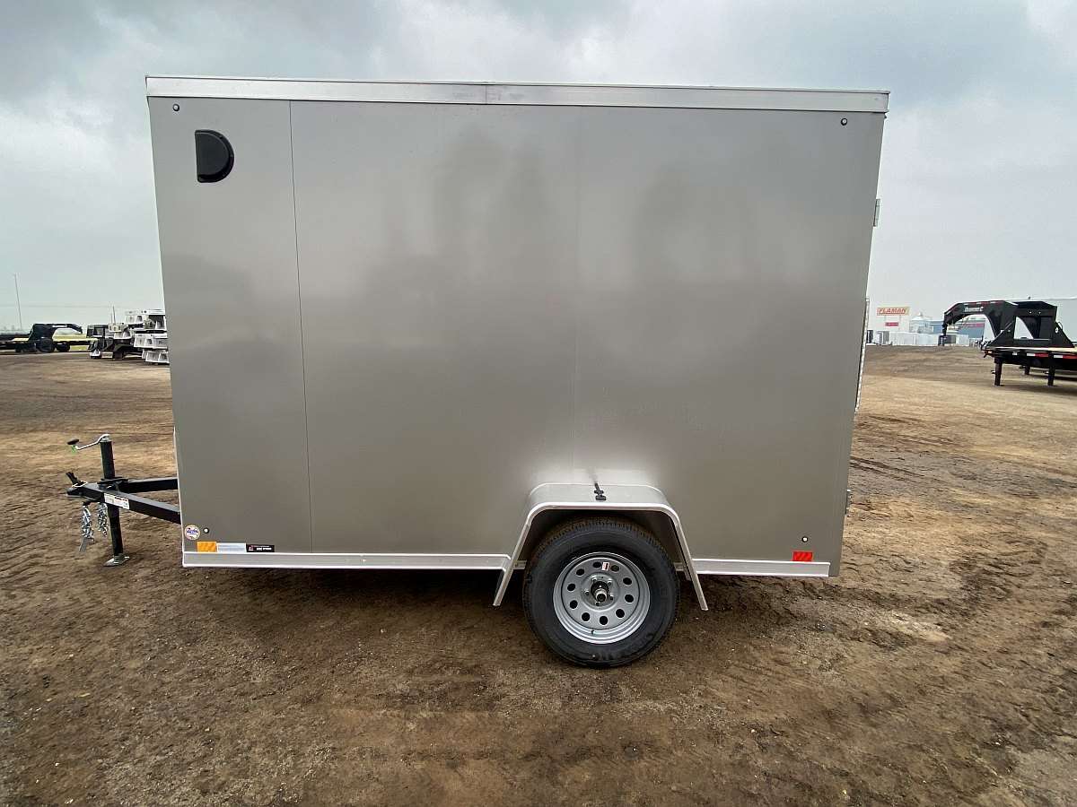 2025 Cross 6'x10' + 2' V-nose Enclosed Cargo Trailer