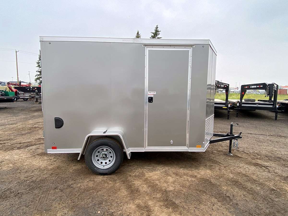 2025 Cross 6'x10' + 2' V-nose Enclosed Cargo Trailer