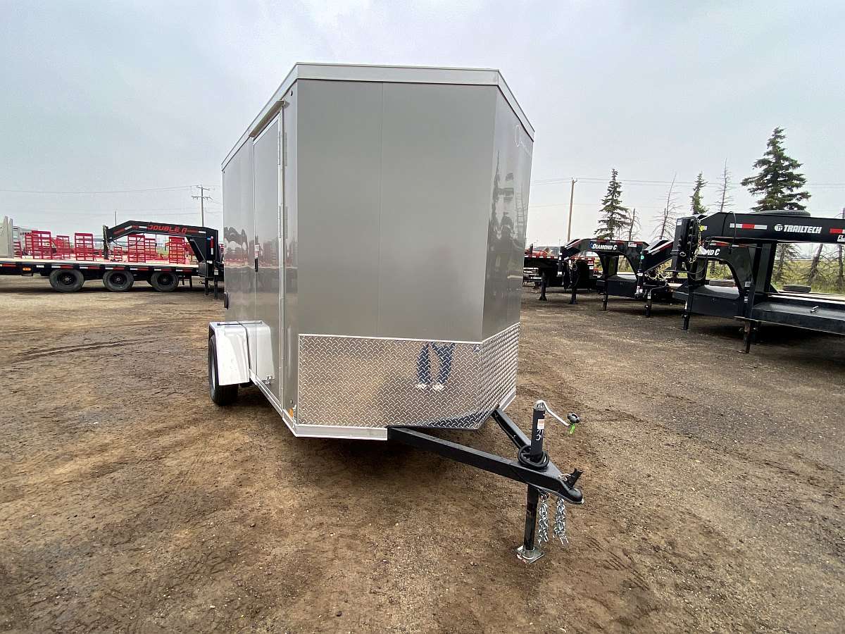 2025 Cross 6'x10' + 2' V-nose Enclosed Cargo Trailer