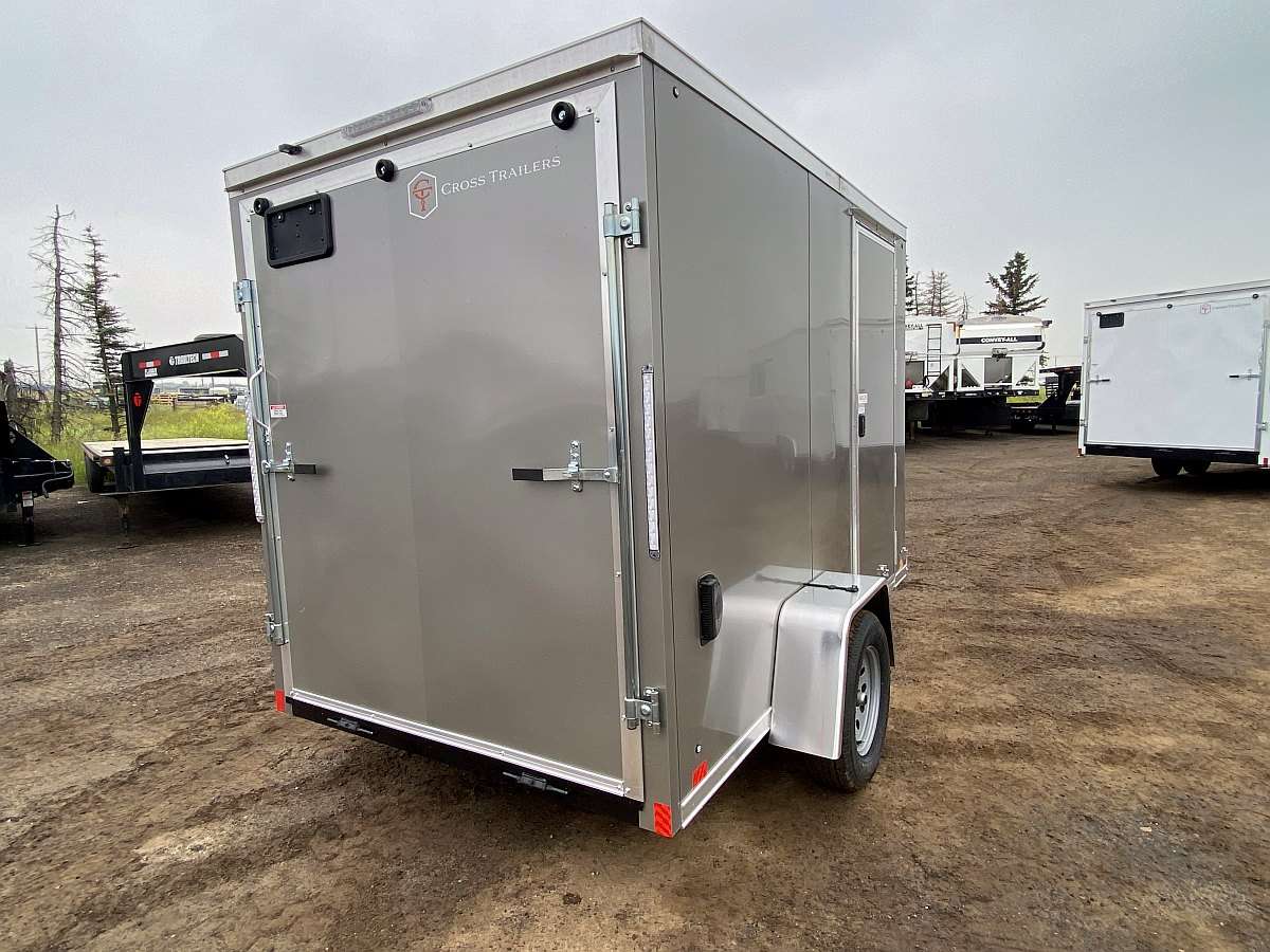 2025 Cross 6'x10' + 2' V-nose Enclosed Cargo Trailer