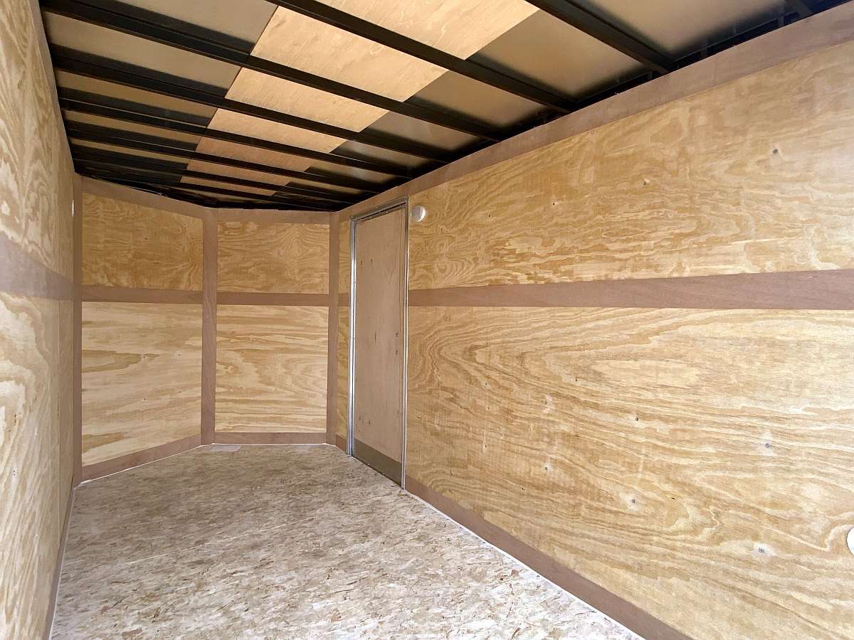 2025 Cross 6'x10' + 2' V-nose Enclosed Cargo Trailer