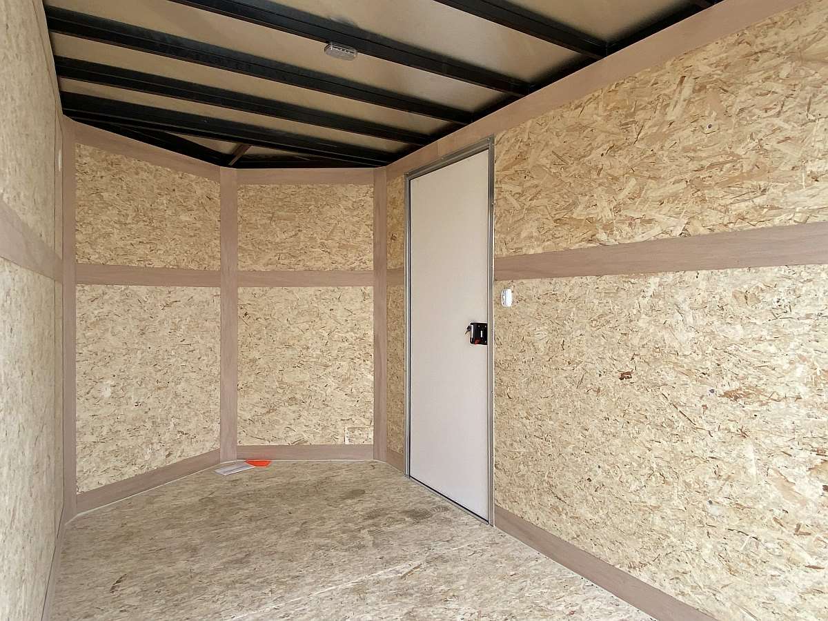 2025 Cross 6'x10' + 2' V-nose Enclosed Cargo Trailer