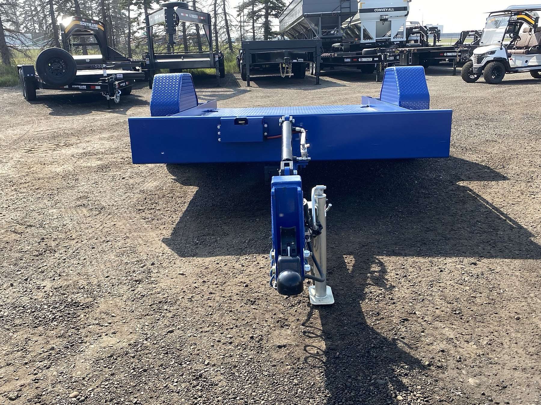 2025 Diamond C 12' Hydraulically Dampened Tilt Trailer