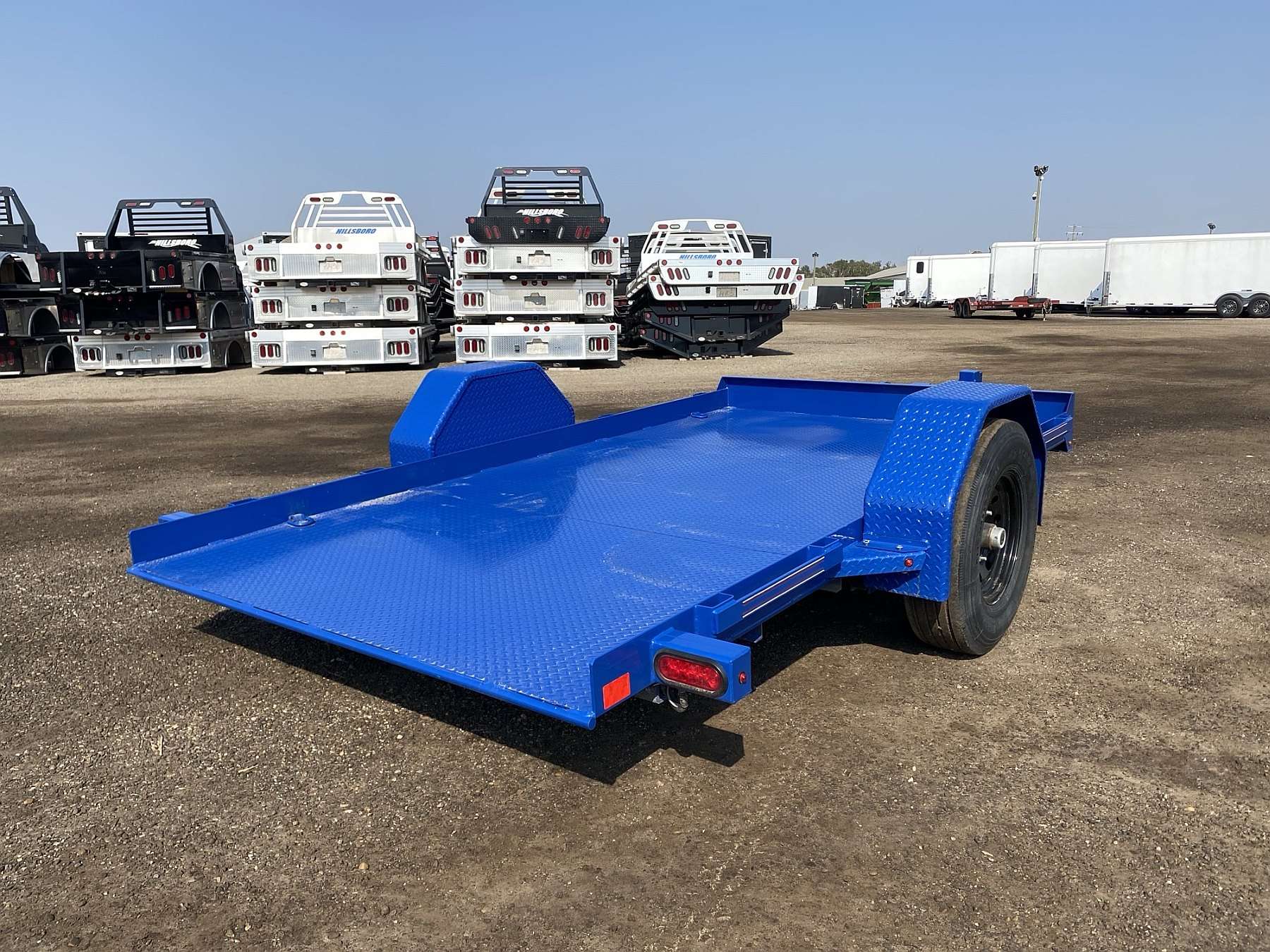 2025 Diamond C 12' Hydraulically Dampened Tilt Trailer