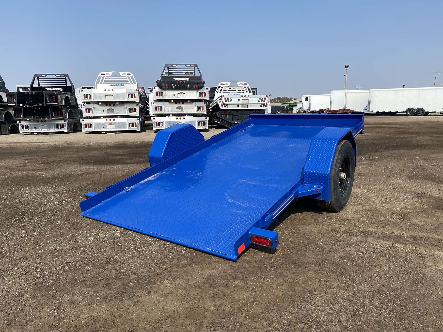 2025 Diamond C 12' Hydraulically Dampened Tilt Trailer