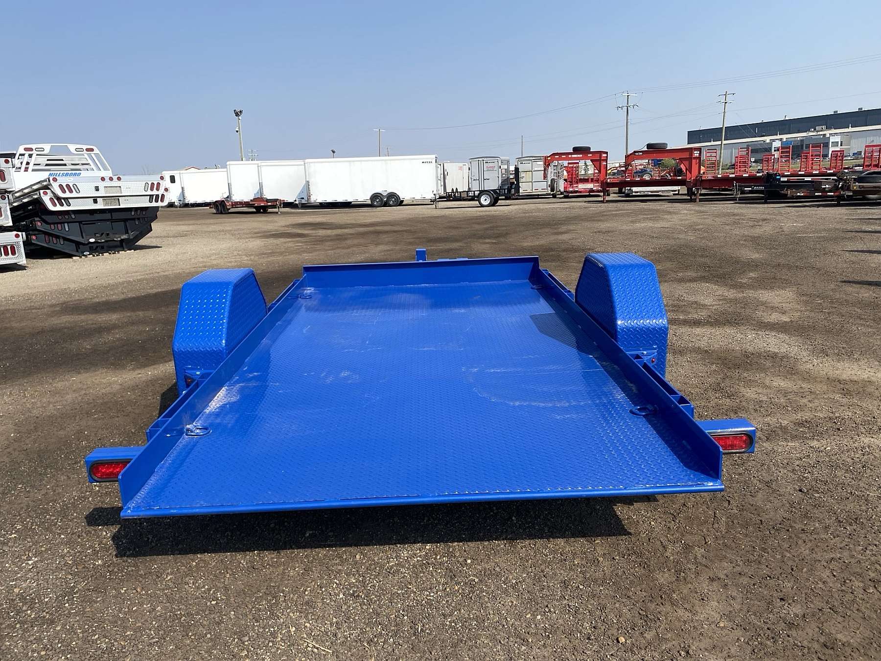 2025 Diamond C 12' Hydraulically Dampened Tilt Trailer