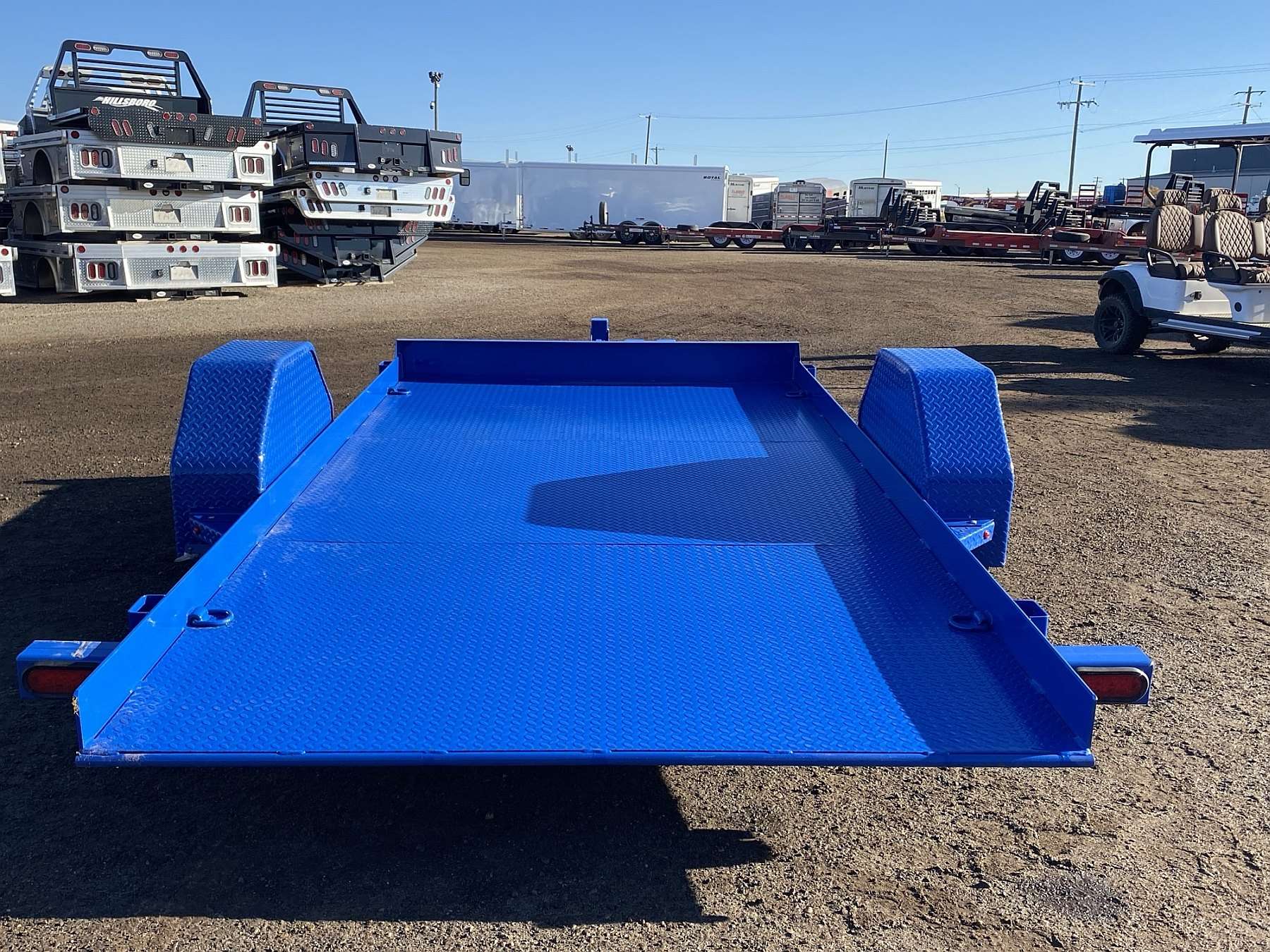 2025 Diamond C 12' Hydraulically Dampened Tilt Trailer