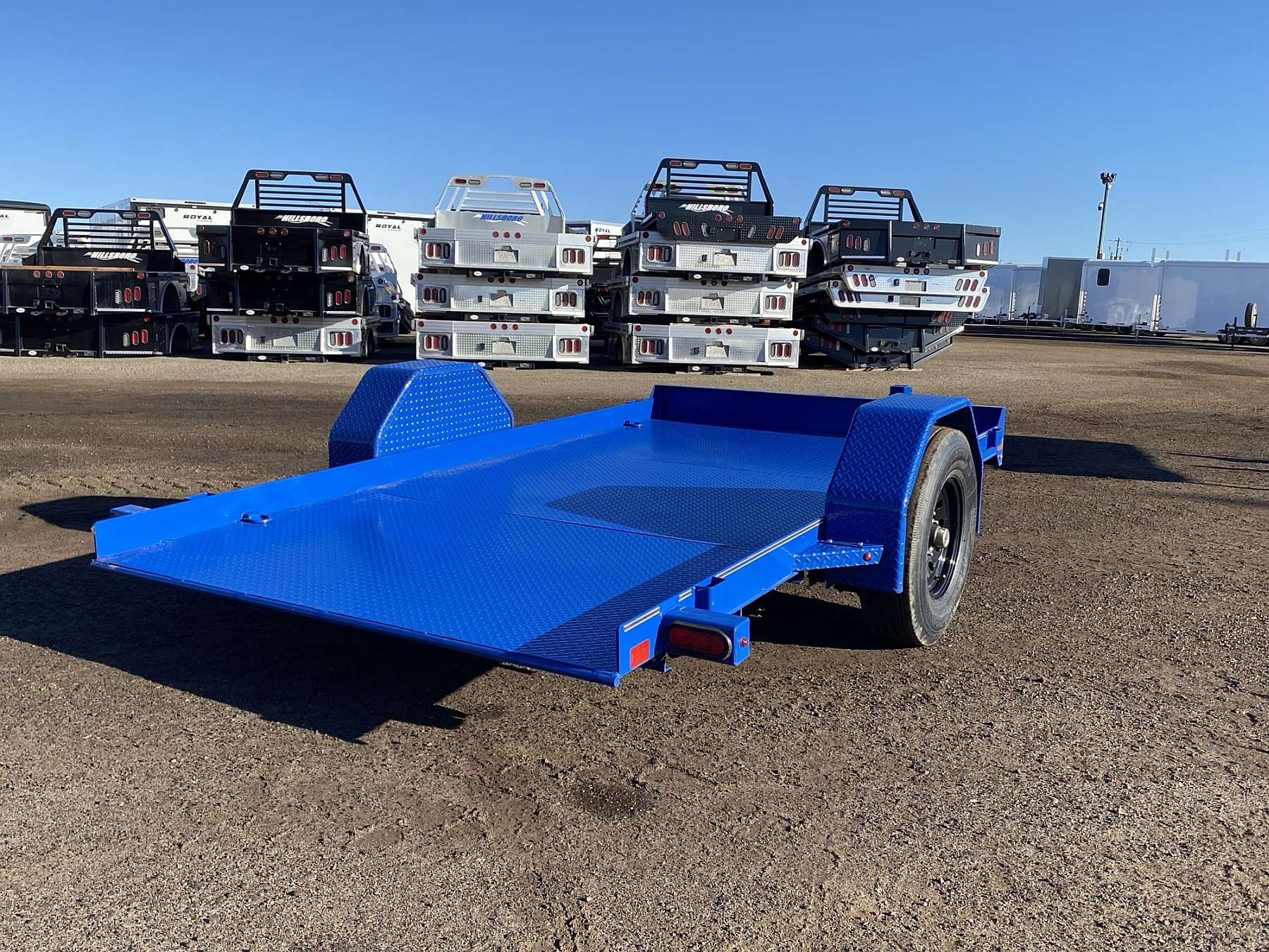 2025 Diamond C 12' Hydraulically Dampened Tilt Trailer