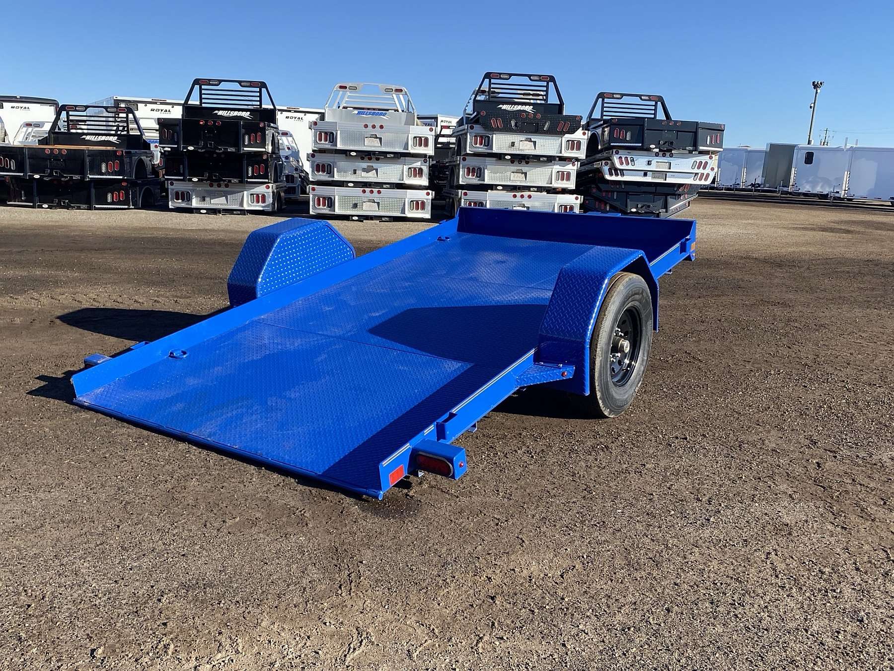 2025 Diamond C 12' Hydraulically Dampened Tilt Trailer