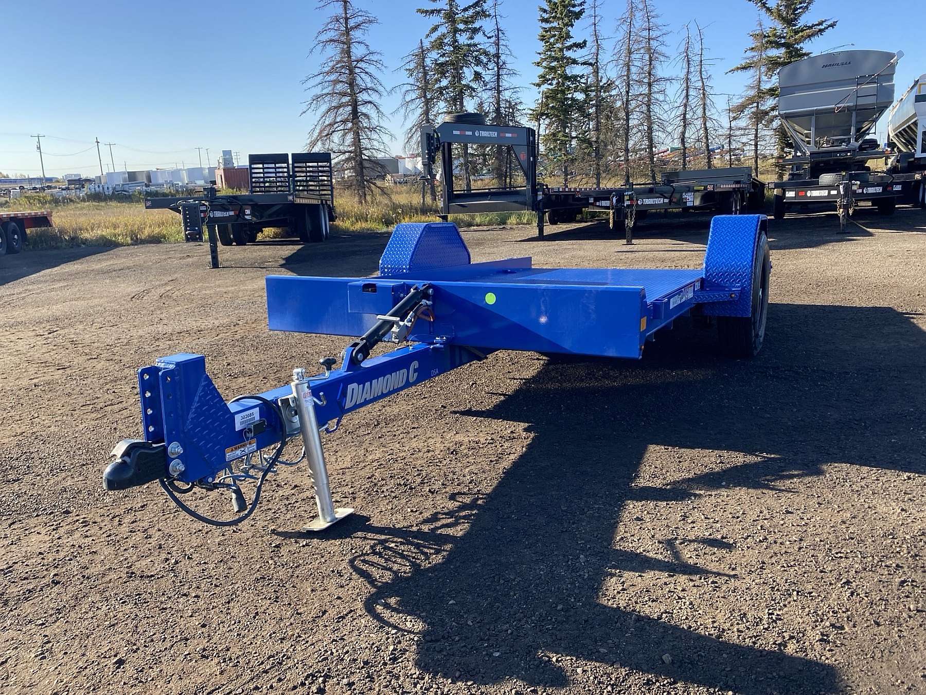 2025 Diamond C 12' Hydraulically Dampened Tilt Trailer