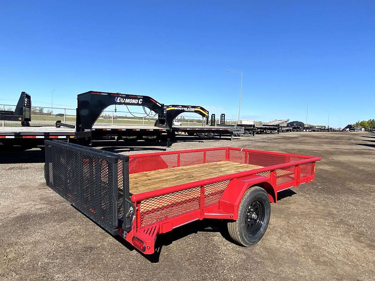 2025 Diamond C 12' Premium Utility Trailer