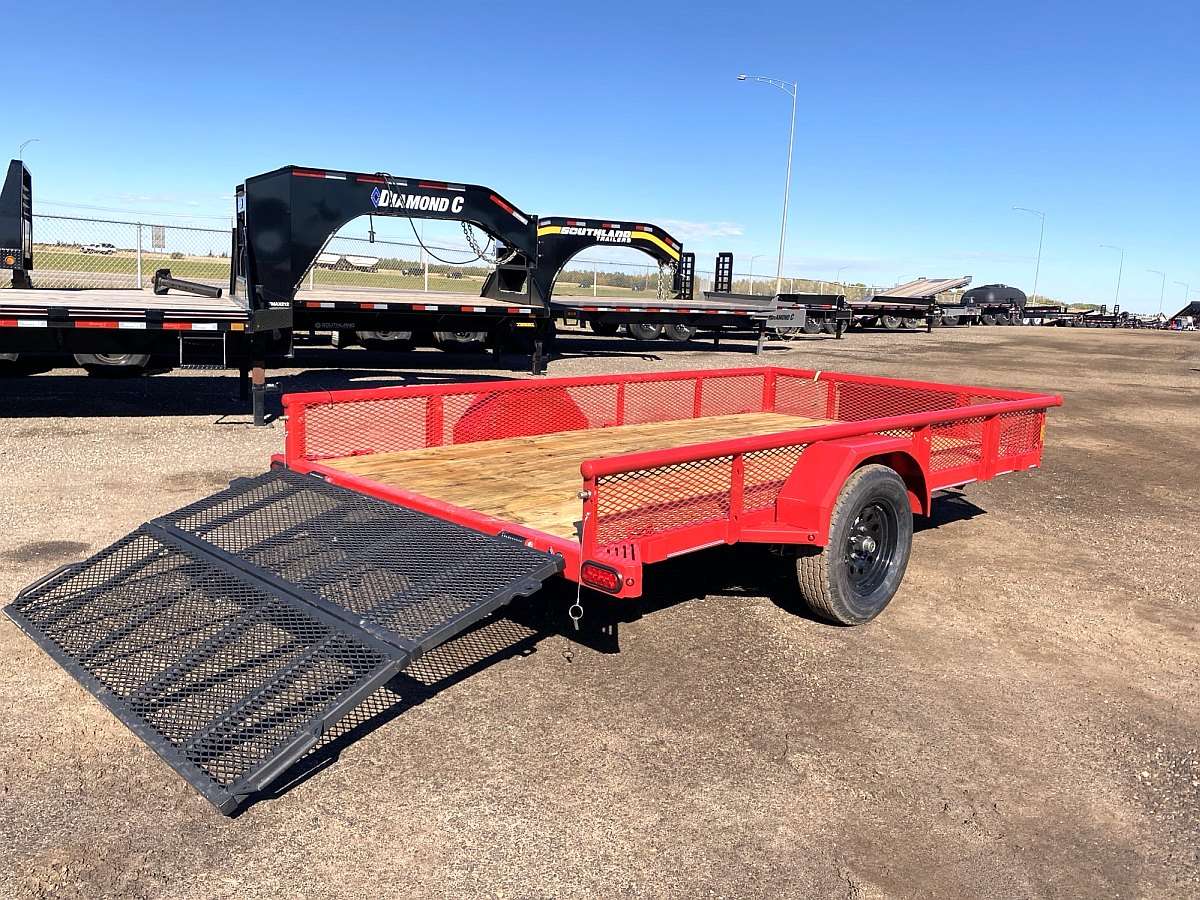 2025 Diamond C 12' Premium Utility Trailer