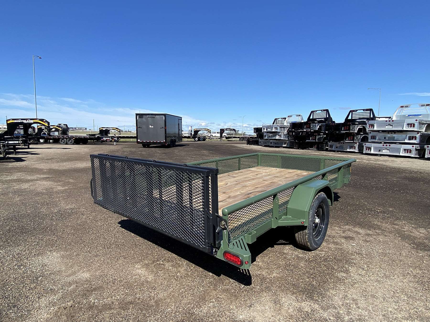 2025 Diamond C 12' Premium Utility Trailer