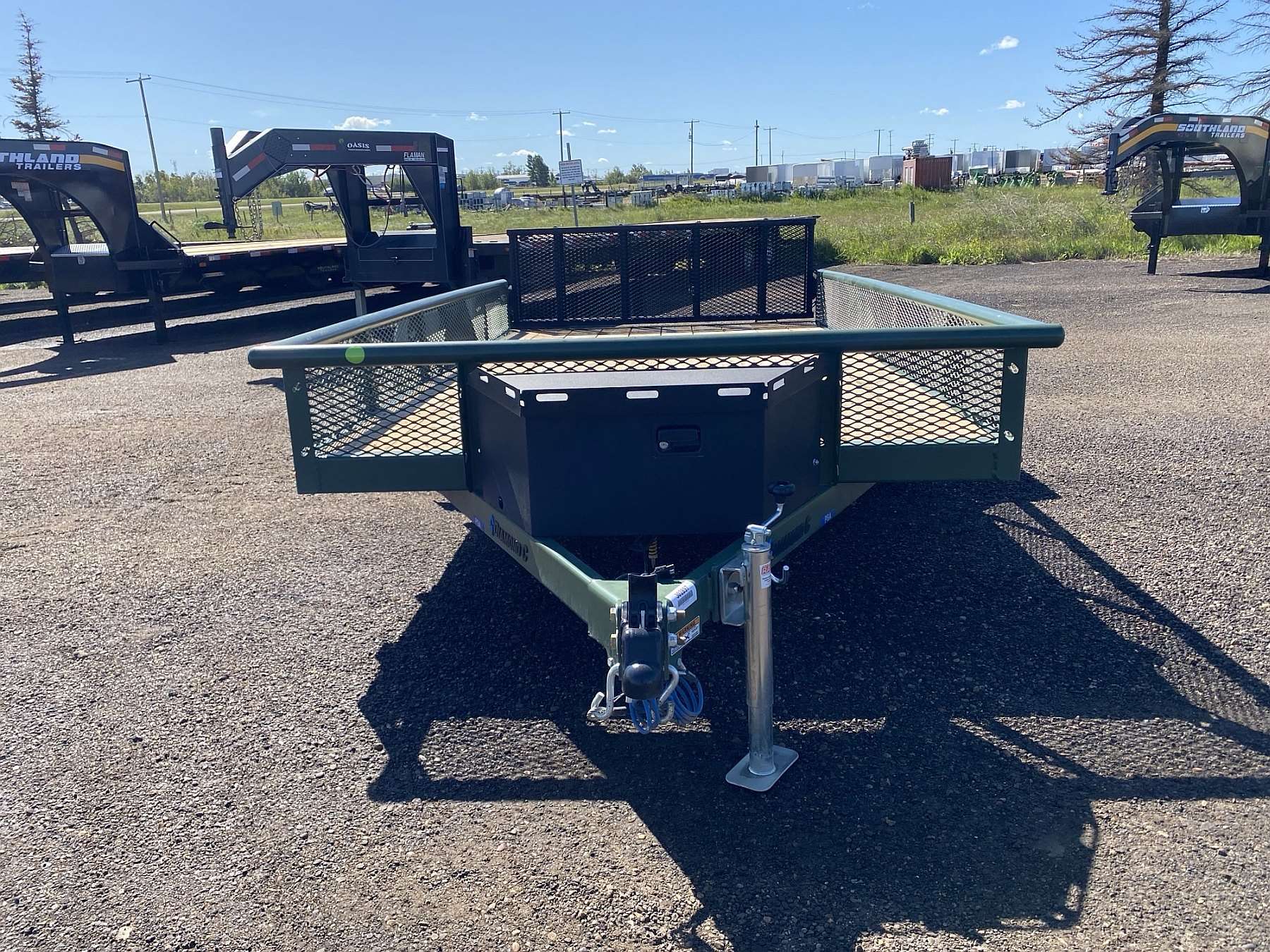 2025 Diamond C 12' Premium Utility Trailer