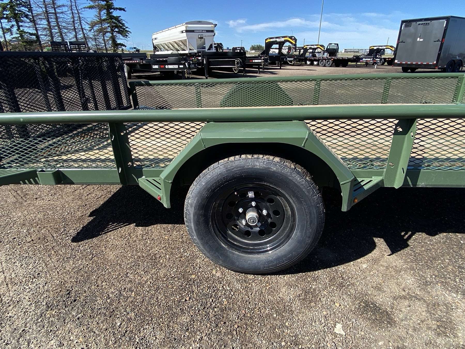2025 Diamond C 12' Premium Utility Trailer