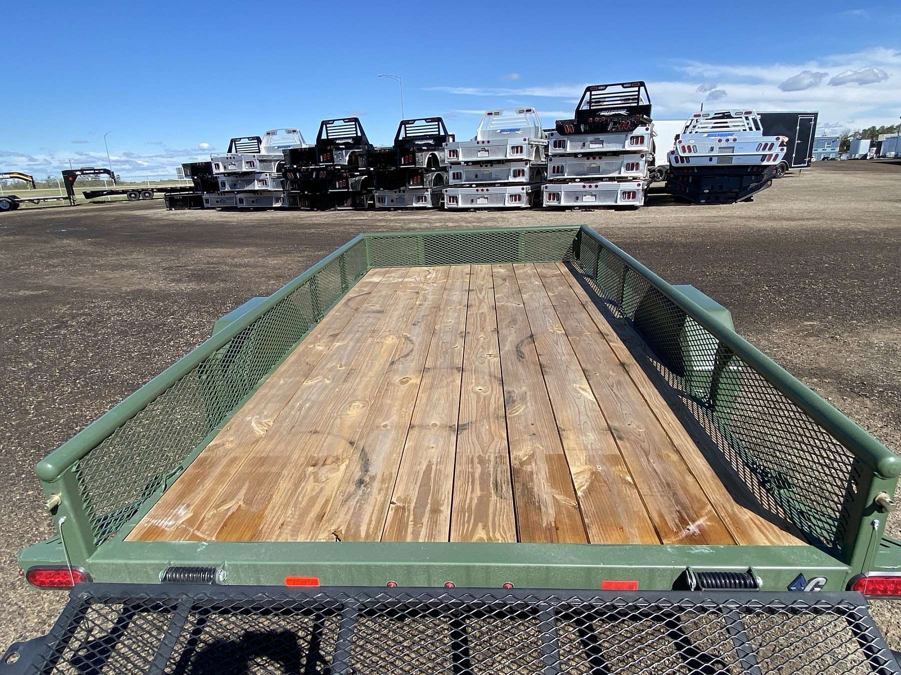 2025 Diamond C 12' Premium Utility Trailer
