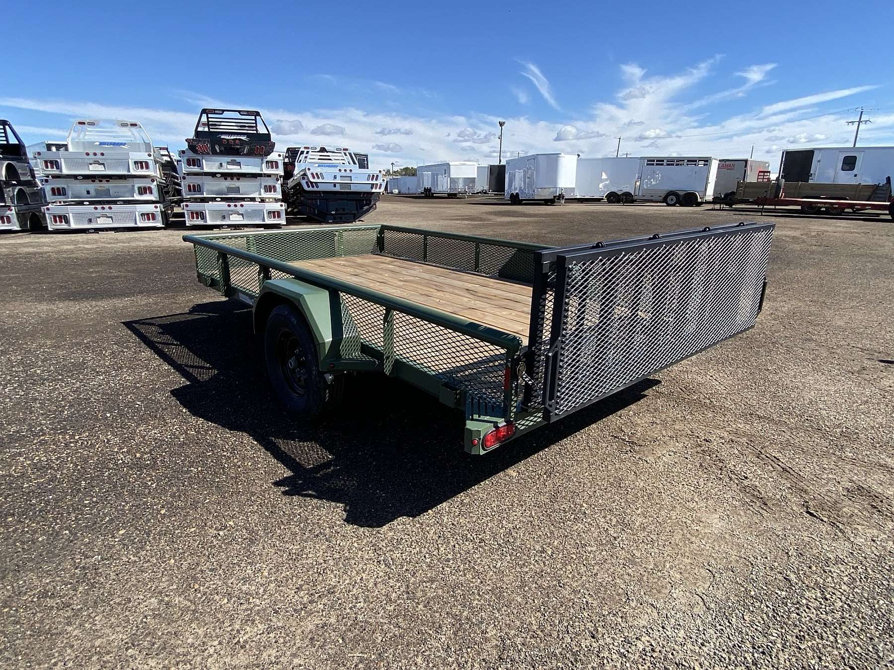 2025 Diamond C 12' Premium Utility Trailer