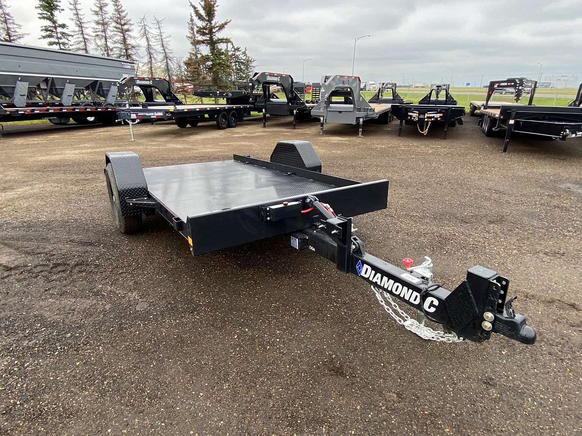 2025 Diamond C 12' Tilting Utility Trailer