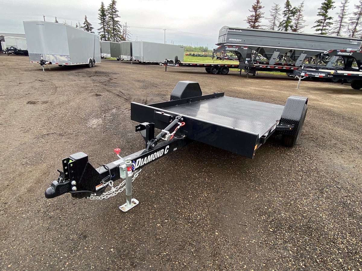 2025 Diamond C 12' Tilting Utility Trailer