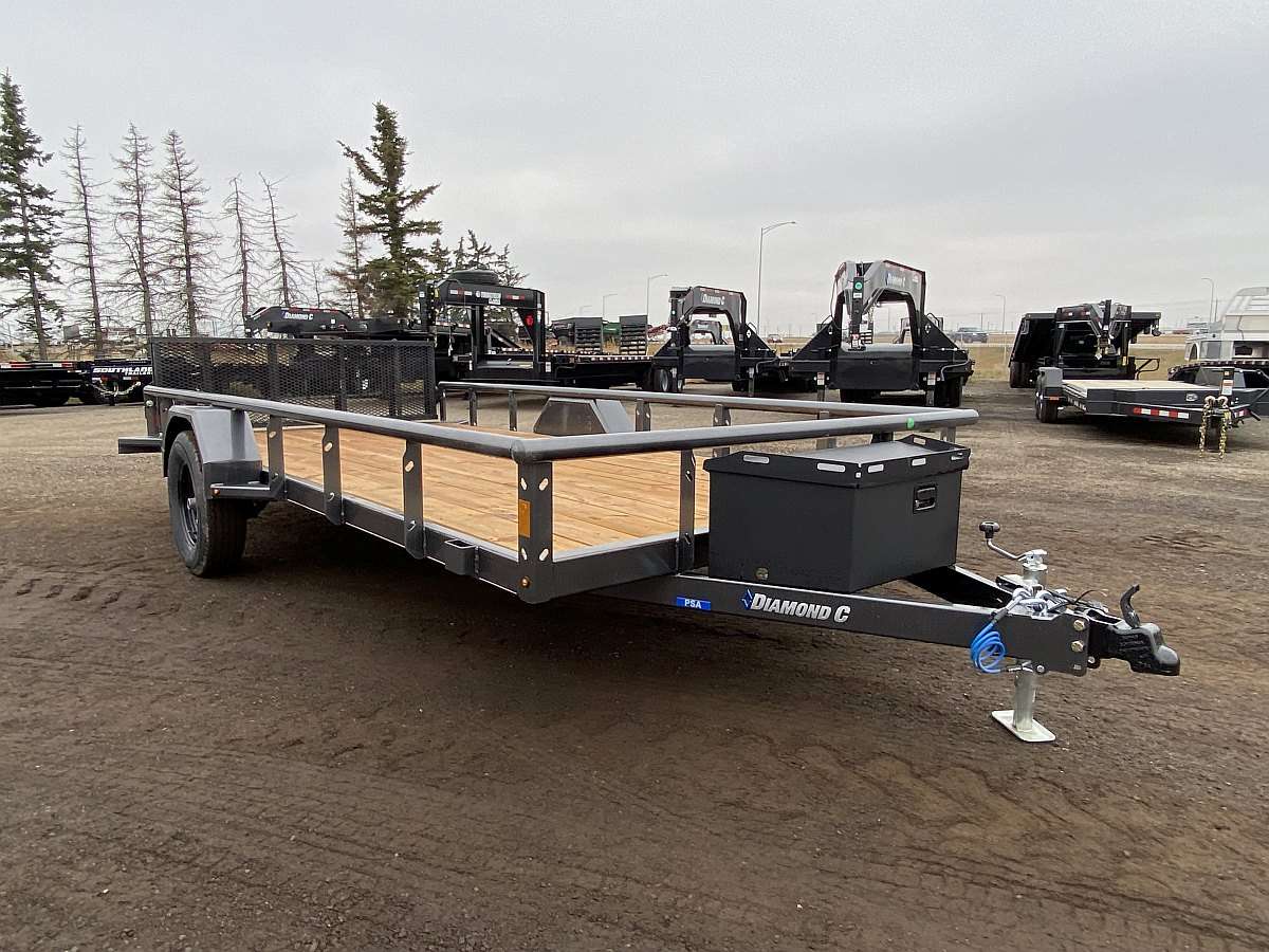 2025 Diamond C 14' Premium Utility Trailer