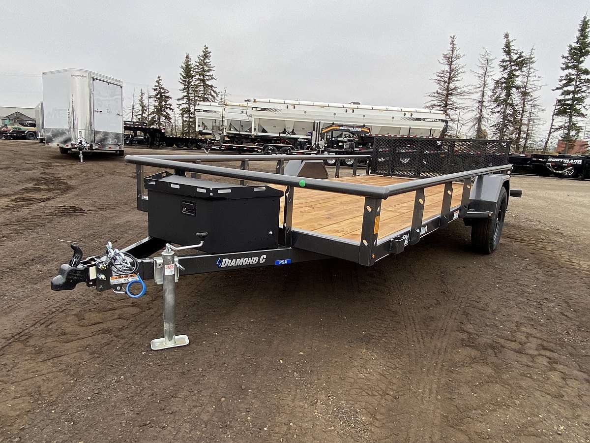 2025 Diamond C 14' Premium Utility Trailer