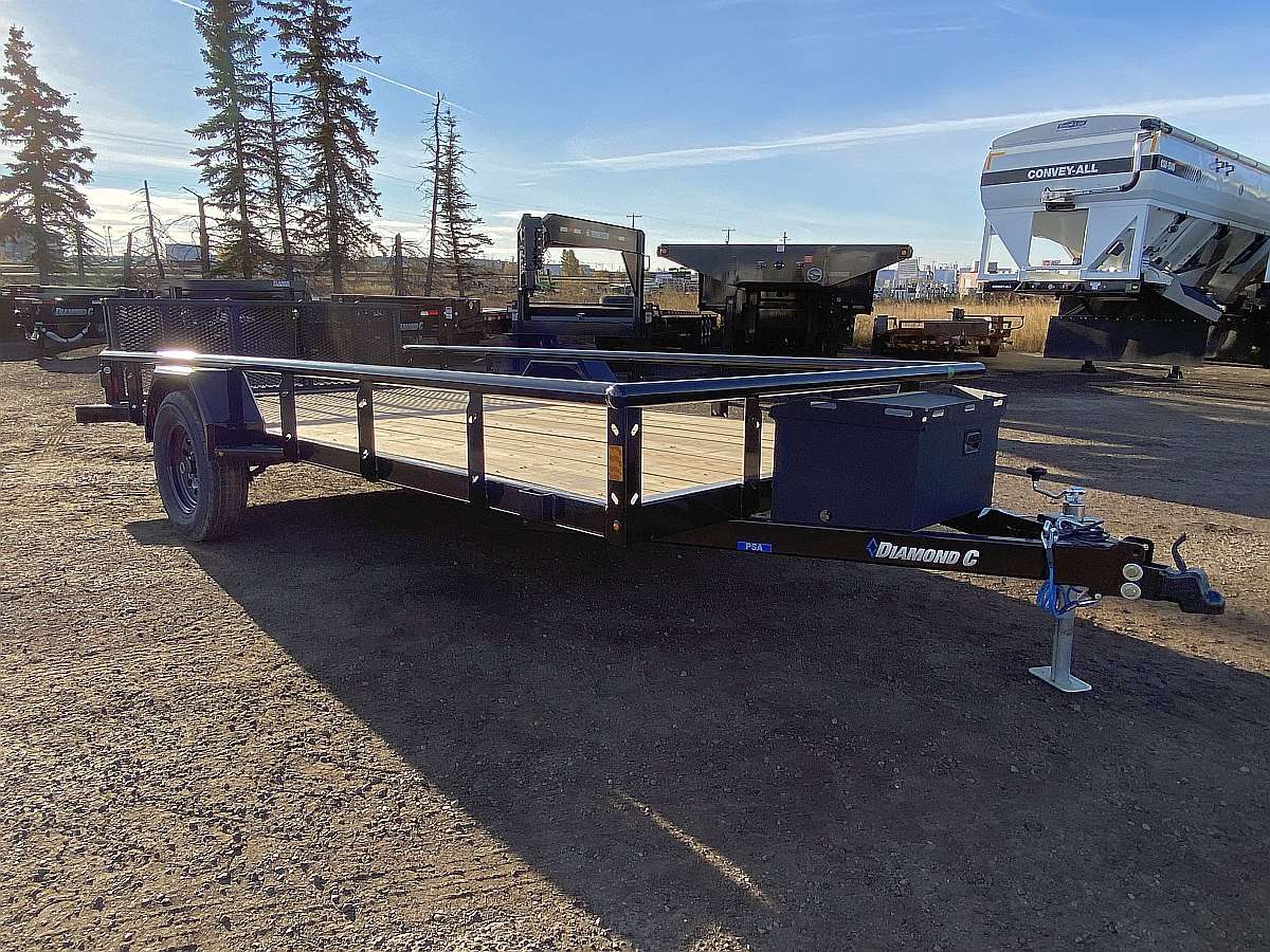 2025 Diamond C 14' Premium Utility Trailer