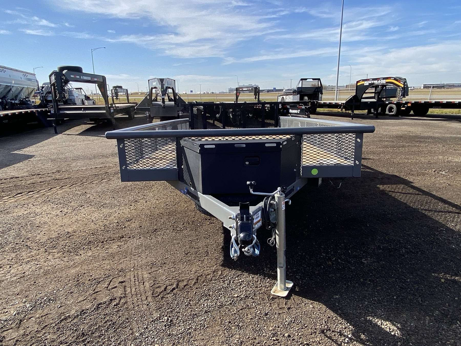 2025 Diamond C 14' Premium Utility Trailer