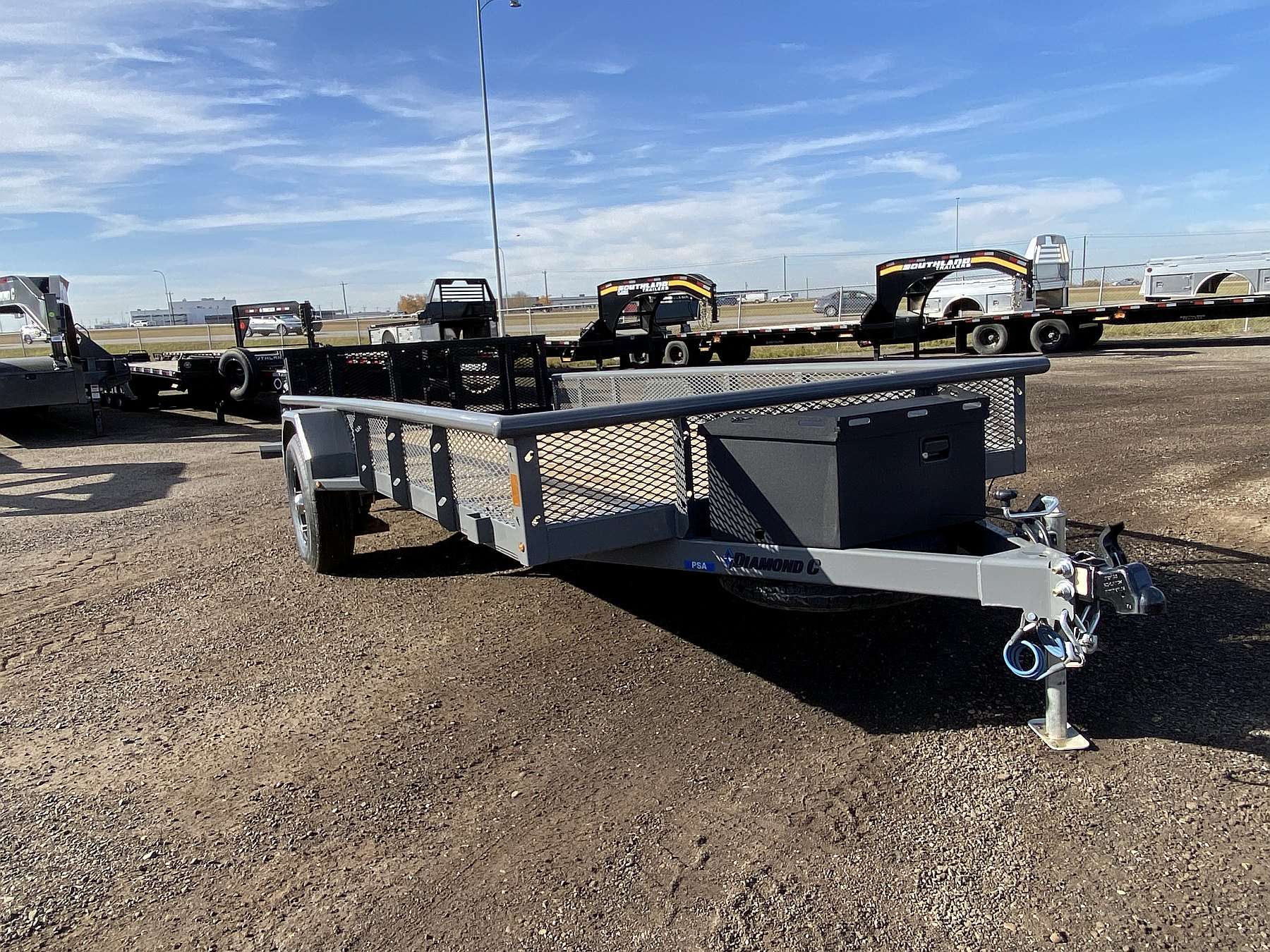2025 Diamond C 14' Premium Utility Trailer