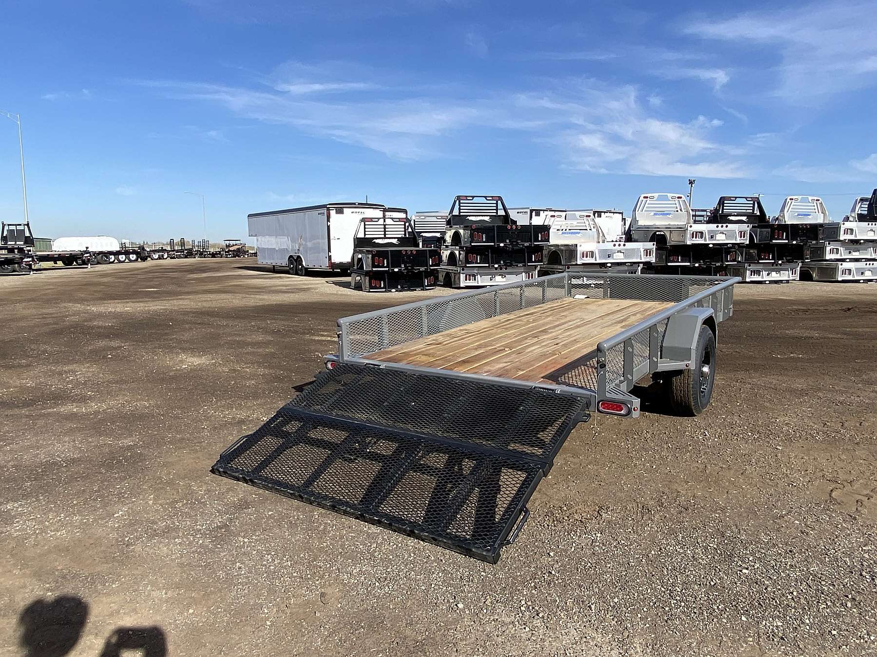 2025 Diamond C 14' Premium Utility Trailer