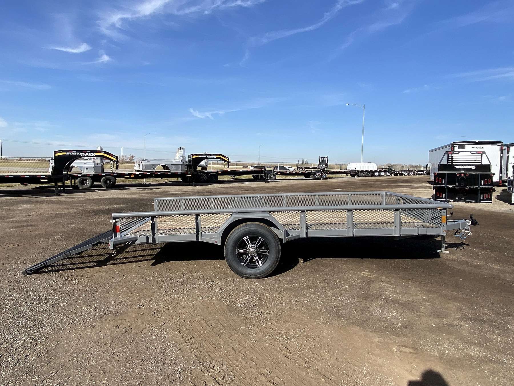 2025 Diamond C 14' Premium Utility Trailer