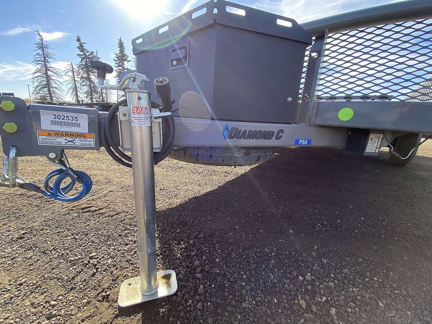 2025 Diamond C 14' Premium Utility Trailer