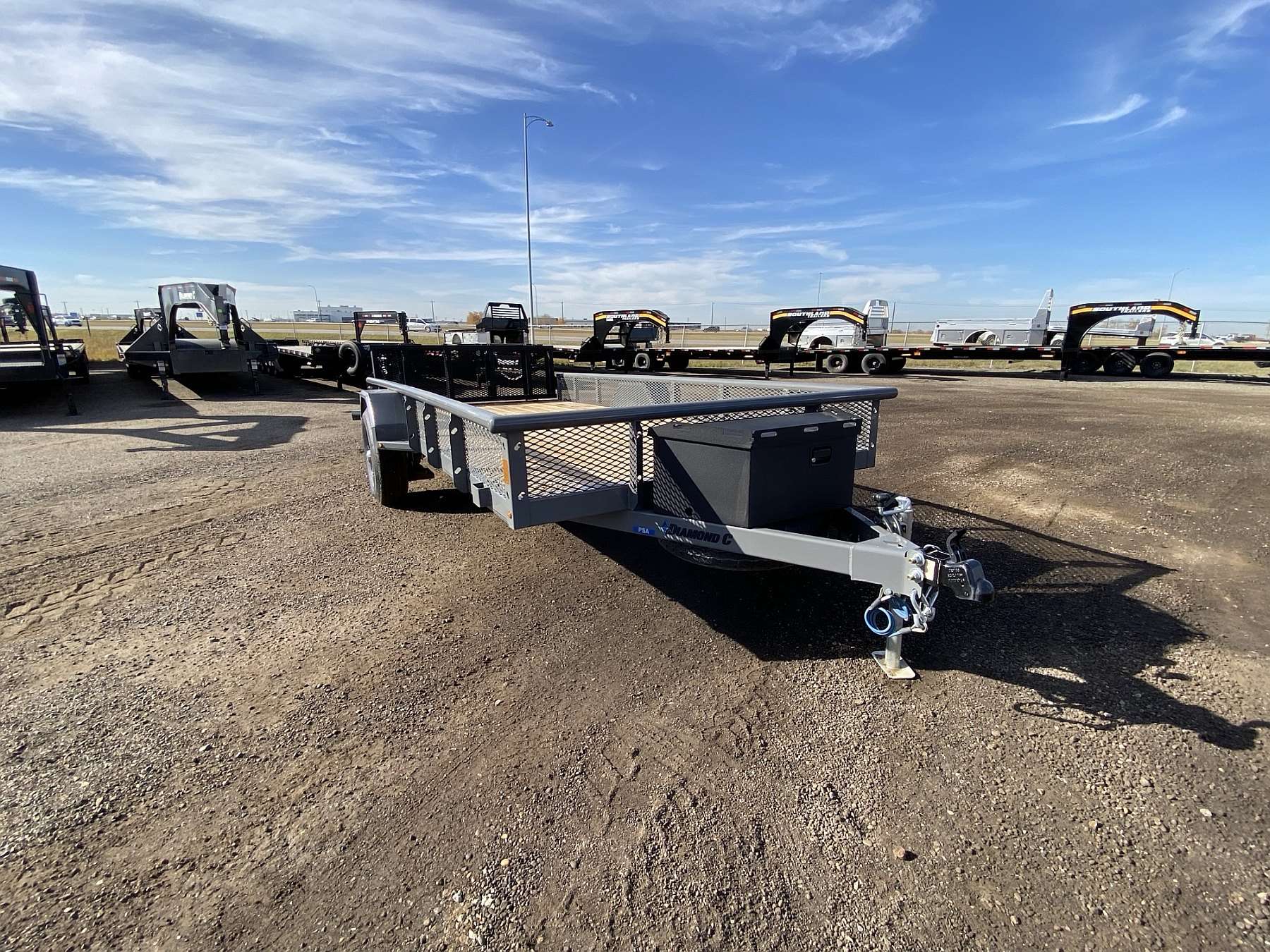 2025 Diamond C 14' Premium Utility Trailer