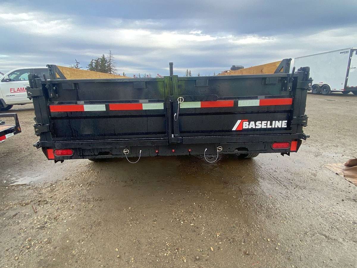 2025 Diamond C Baseline 14' Dump Trailer