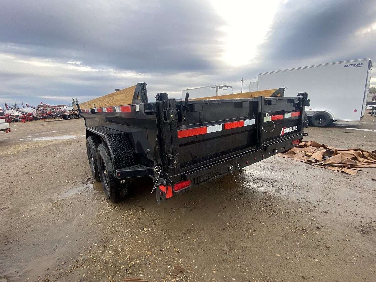 2025 Diamond C Baseline 14' Dump Trailer