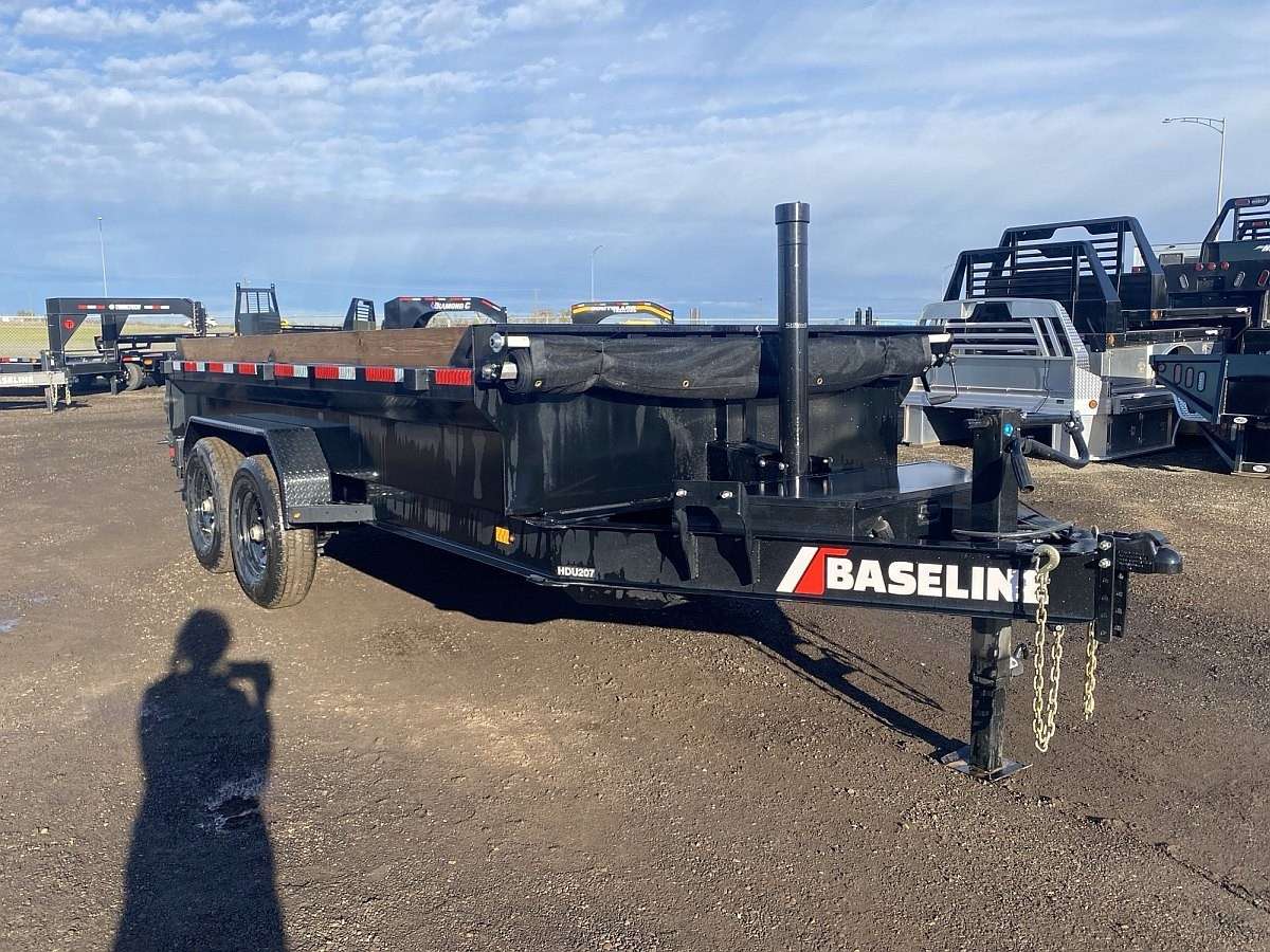 2025 Diamond C Baseline 14' Dump Trailer