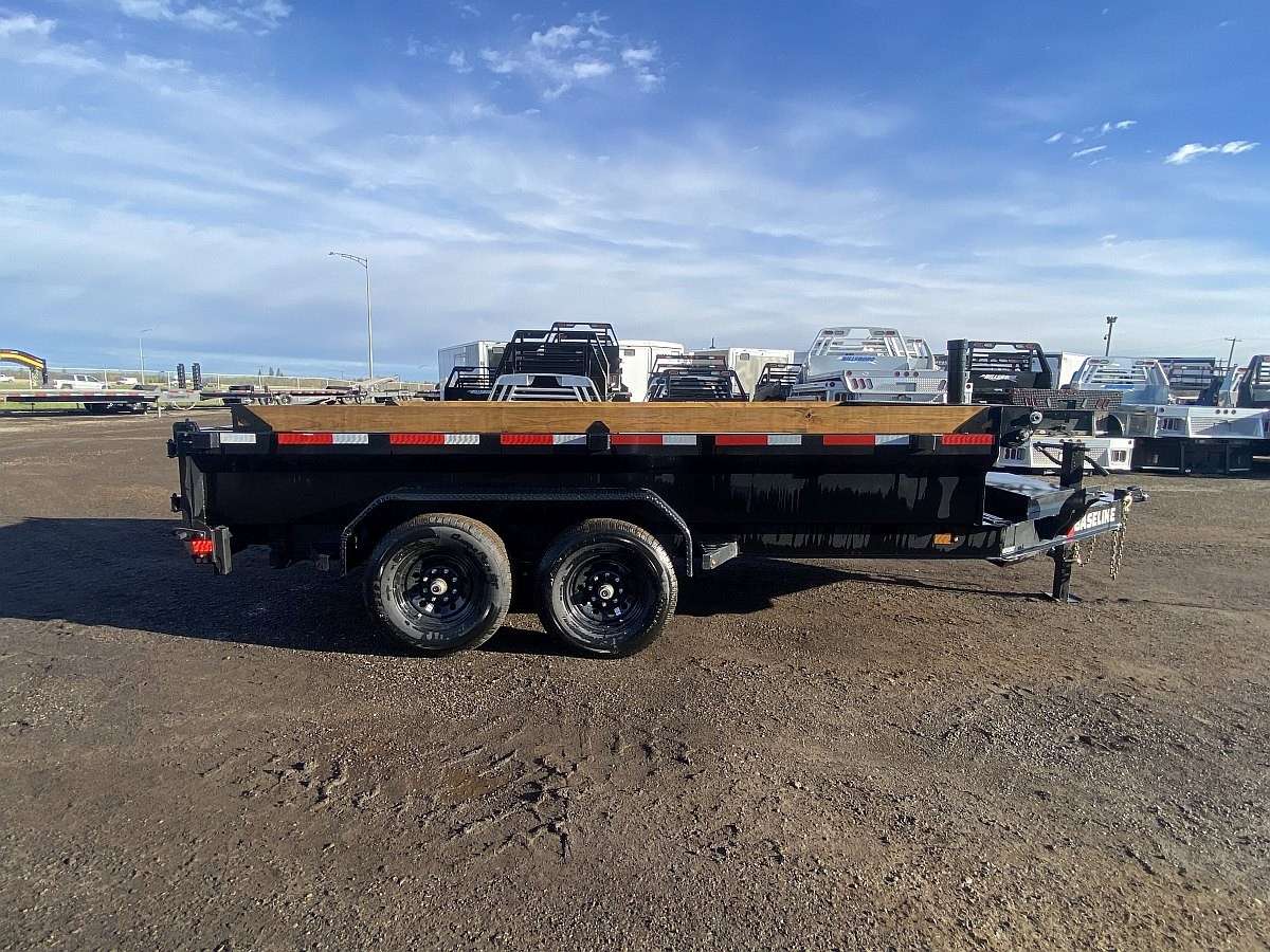 2025 Diamond C Baseline 14' Dump Trailer