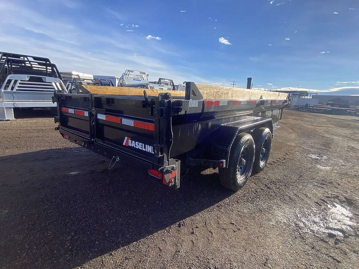 2025 Diamond C Baseline 14' Dump Trailer