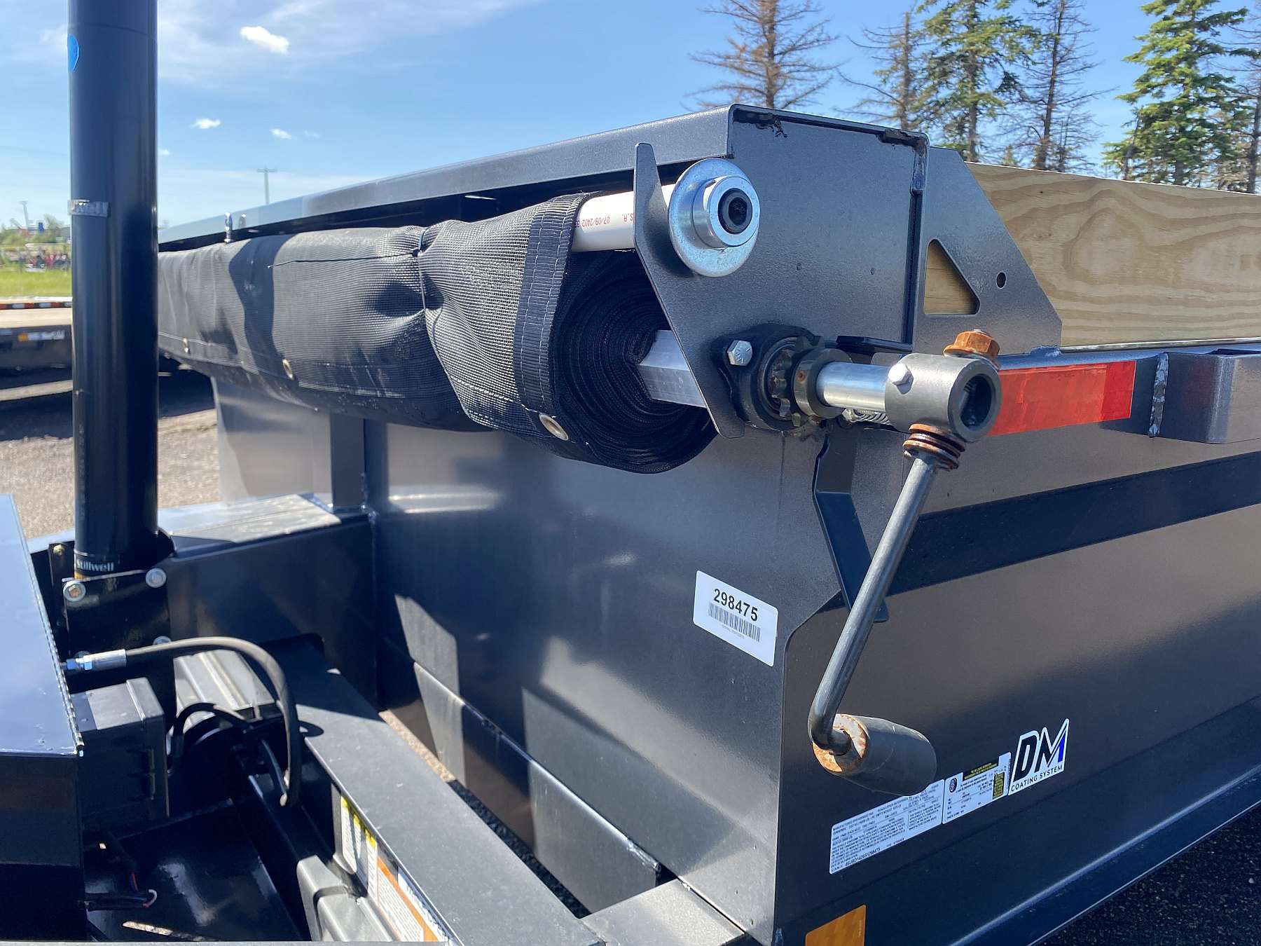 2025 Diamond C Baseline 14' HD Dump Trailer