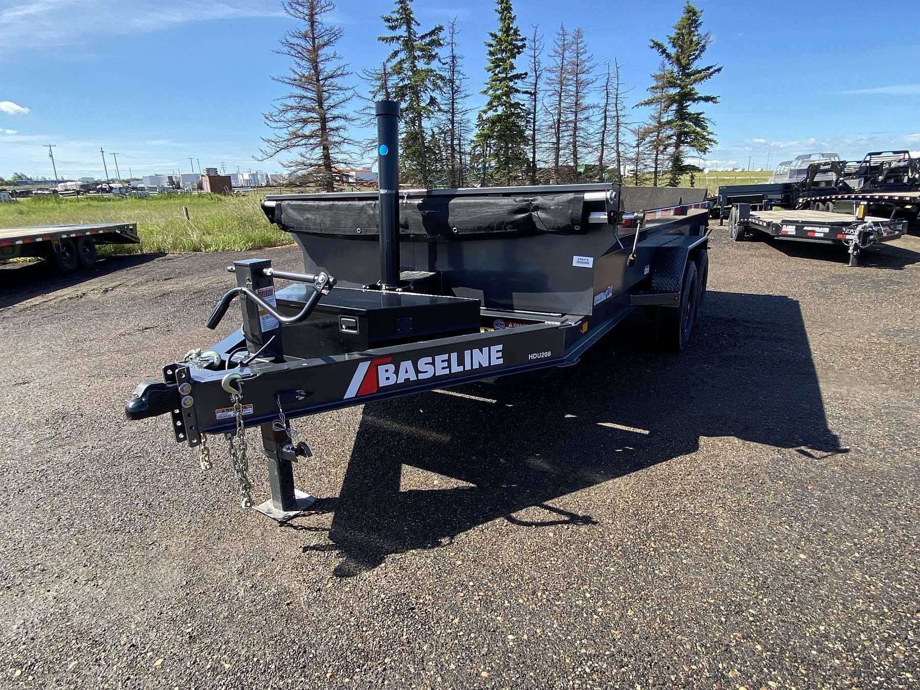 2025 Diamond C Baseline 14' HD Dump Trailer