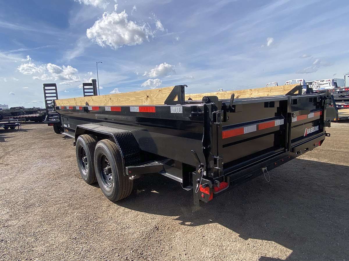 2025 Diamond C Baseline 16' HD Dump Trailer